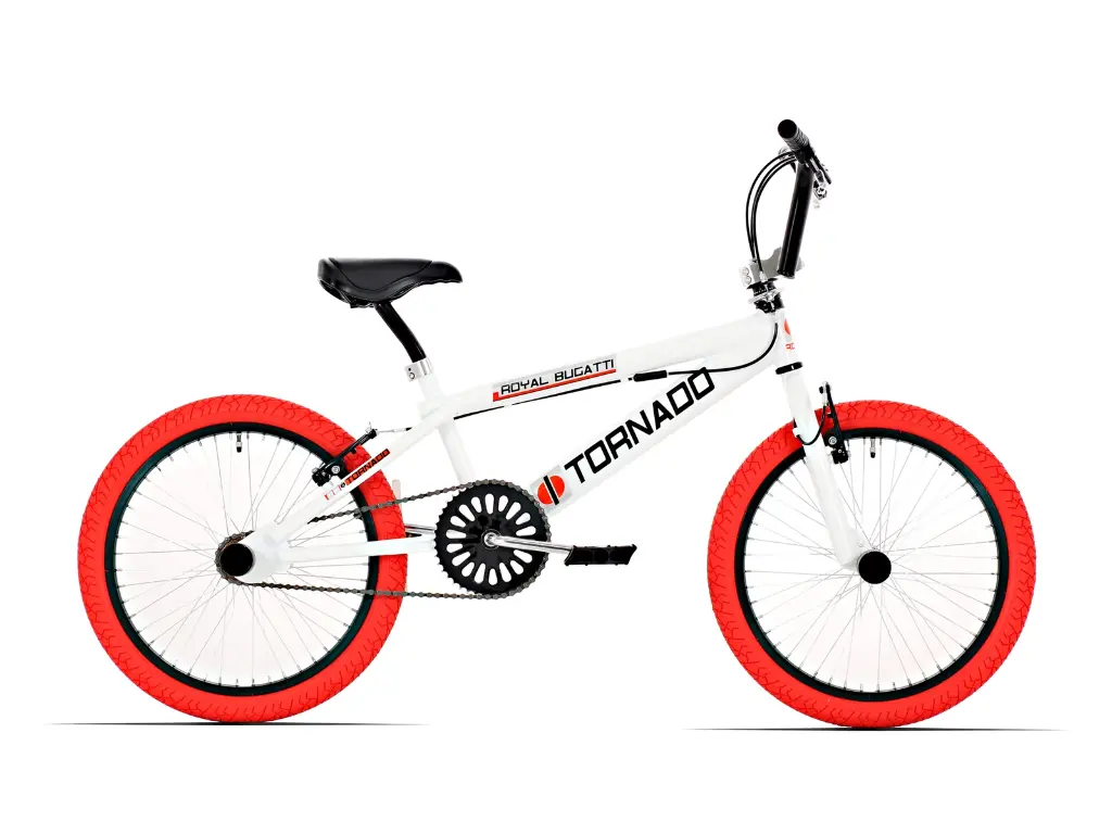 Freestyle BMX  Wit - Rode banden