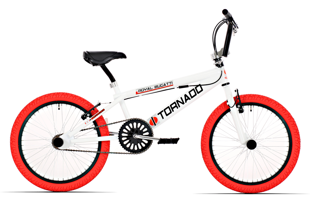 Freestyle BMX  Wit - Rode banden