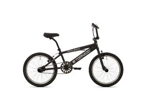 [Freestyle-32] Freestyle BMX  Mat zwart - Zwarte banden