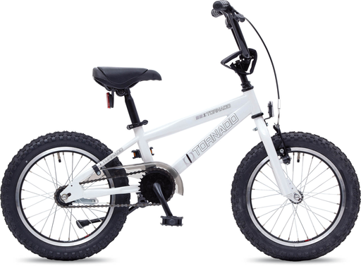 [Crossfiets-156] Tornado Crossfiets 16 inch - Wit