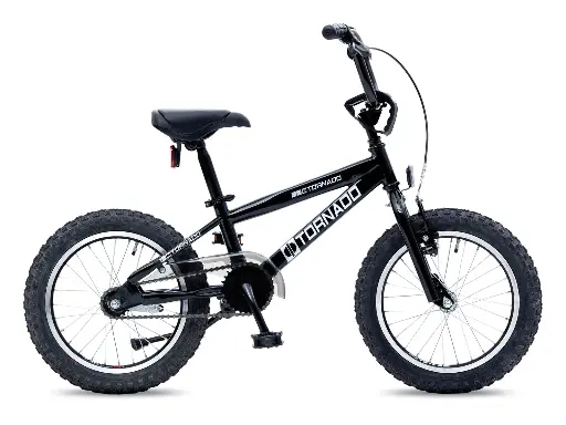 [Crossfiets-157] Tornado Crossfiets 16 inch - Zwart