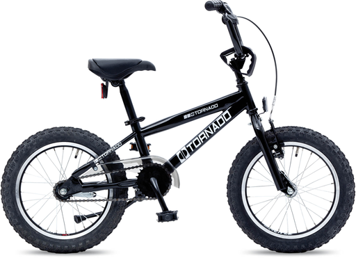 [Crossfiets-157] Tornado Crossfiets 16 inch - Zwart