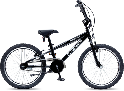 [Crossfiets-159] Tornado Crossfiets 20 inch - Zwart